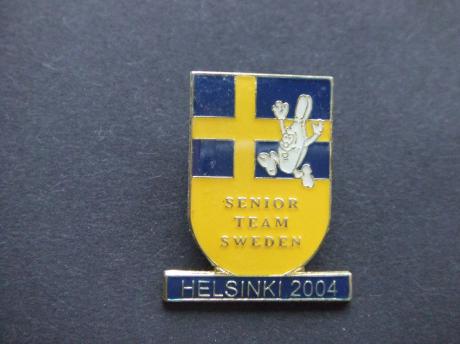 Bowling team Zweden senioren Zweedse vlag 2004